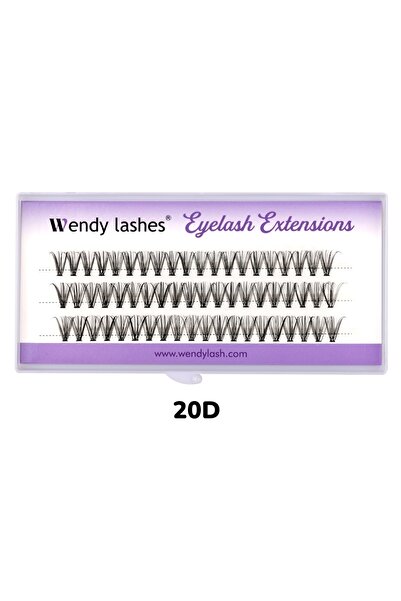 Choice18 11 مم 0.07 مم D 20D ويندي 3 صفوف حزم 10/20/30/40D وصلات رموش عنقودية...