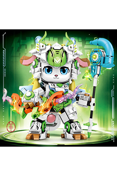 Choice11 خروف جديد 2025 | طقم بناء ميكا باندا | لعبة نموذج مفصلي | للأعمار من...