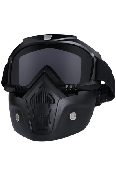 choice2 black Goggles Full Face Hd Transparent Fog-proof Sand-proof Electric ...