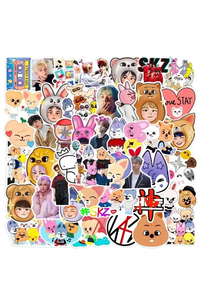 Choice6 1pcs-1 03 50pcs skz sticker 50/100pcs Skzoo Stickers Scrapbooking Lap...
