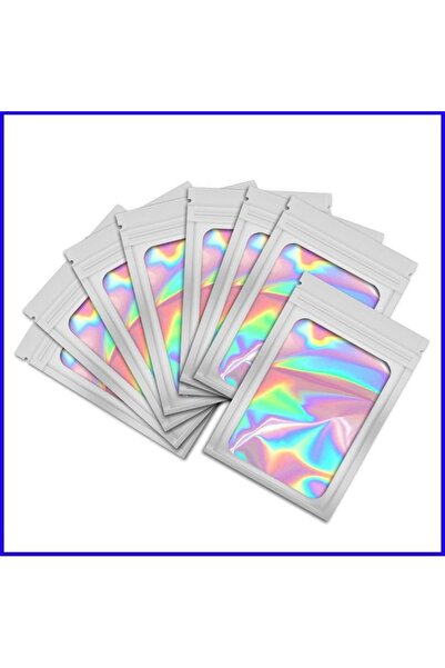 Choice5 50 كيسًا أبيض سميكًا مقاومًا للرائحة من مادة المايلر، مقاس 9 × 16 سم،...