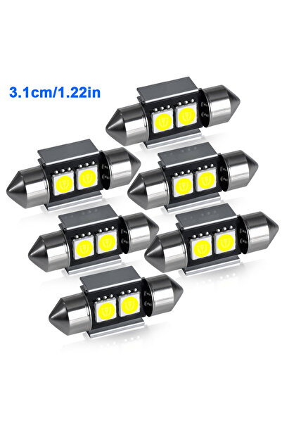 Choice3 6PCS 31MM 2/4/6/10PCS Festoon LED 31/36/39/41MM Reading Lighting Bulb...