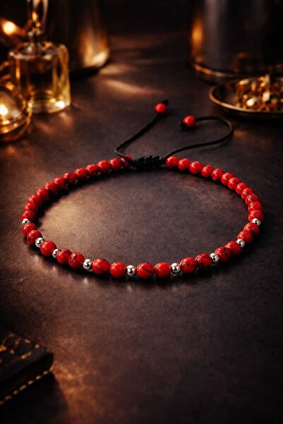 OEM Bracelet on string with Stone-Embellished and 925 silver balls