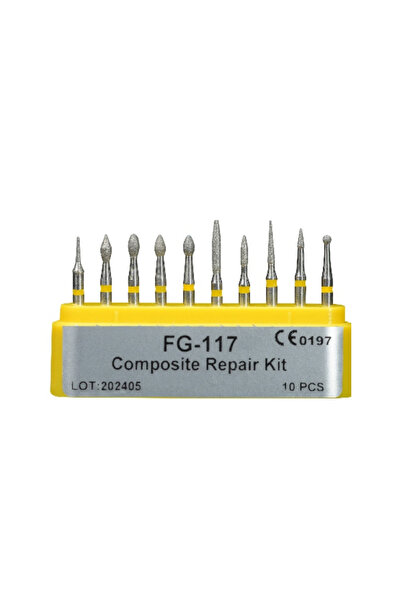 Choice FG117 Dental Diamond FG Burs Drills Set Dentist High Speed Handpiece P...