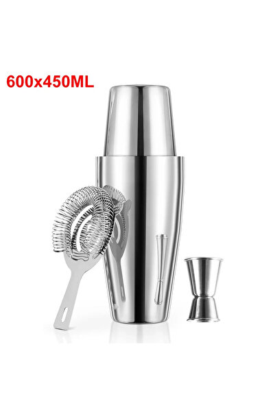 Choice3 600x450-4pcs 4/5pcs Professional Boston Cktail Shaker Set Cktail Mixe...