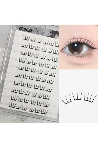 Choice1 رموش صناعية من نوع B خالية من الغراء، سلسلة رموش رقيقة للغاية، رموش ل...