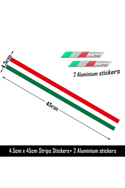 choice2 مجموعة ملصقات عاكسة للدراجات النارية مقاس 45 مم، ملصق إيطالي لفيسبا ب...