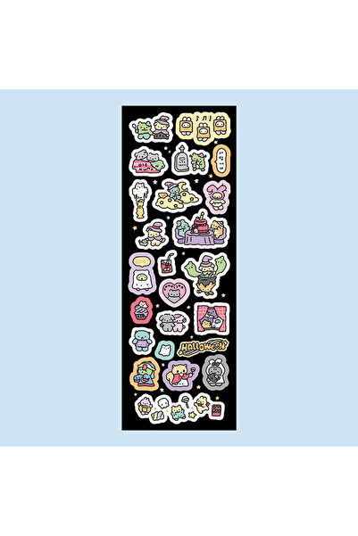 Choice3 01 ملصق أرنب مرسوم يدويًا برسومات كرتونية كورية لطيفة (كاواي) لتزيين ...