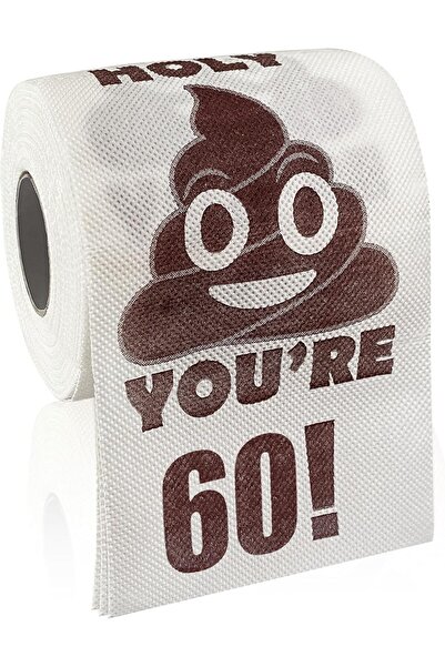 Choice11 ٦٠ هدية عيد ميلاد سعيد، لفة ورق تواليت مرحة ثلاثية الطبقات، ديكور حم...