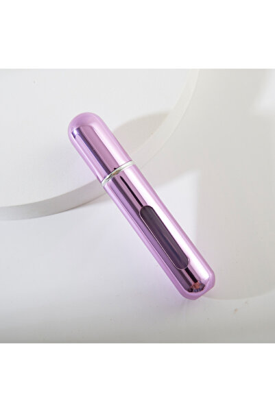 Choice1 027- زجاجة عطر أرجوانية زاهية سعة 10 مل بمضخة تعبئة سفلية، زجاجة رذاذ...