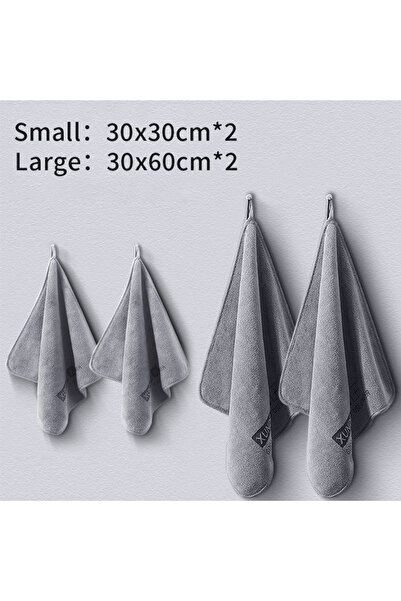Choice1 30x30 أضف 30x60 X2 منشفة غسيل سيارات فاخرة من الألياف الدقيقة لتنظيف ...