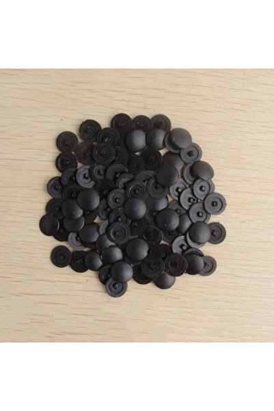 Choice4 100pcs black 100 Pcs Plastic Nuts Bolts Covers Exterior Protective Ca...