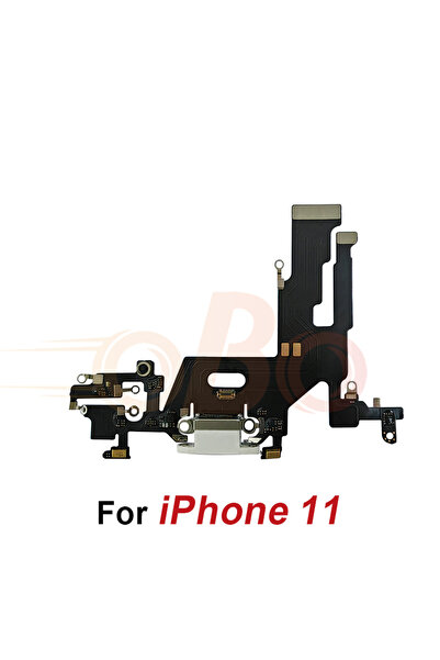 Choice14 11G-White Charging Port Flex Cable for iPhone 11 12 13 Pro Max Mini ...