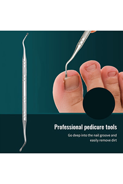 choice2 أدوات العناية بالقدم الاحترافية (قطعة واحدة/قطعتان/3 قطع): منظف أخادي...