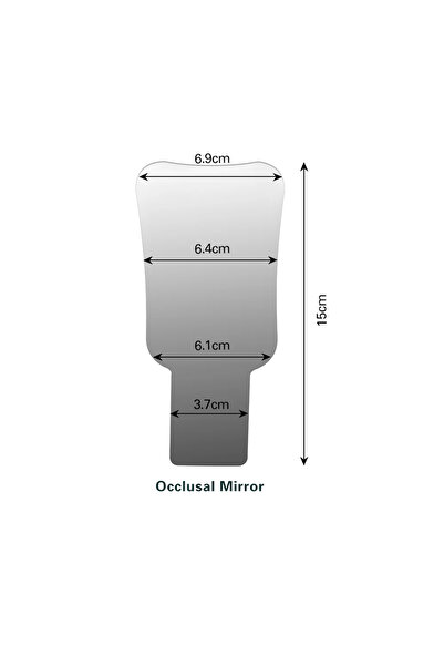Choice5 Occlusal L Mirror Dental Automatic Anti-fog Mirror for Oral Photograp...