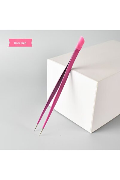 Choice1 1pcs rose red Double Headed Tweezers Multi-Use Tweezers Silicone Pres...