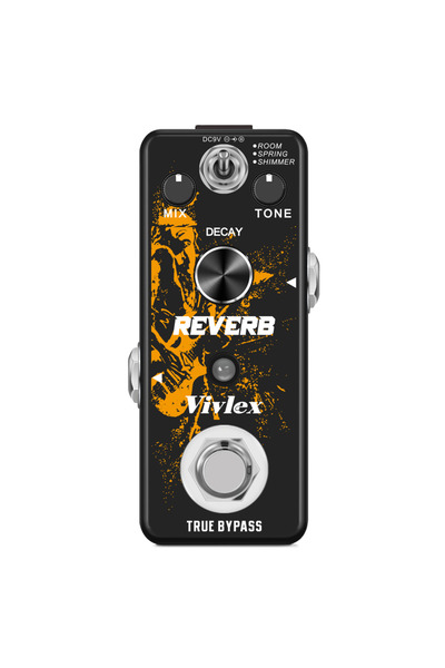 Choice7 Reverb VIVLEX-Guitar Pedals Super Effects, Pedal Tuner, Overdrive Del...