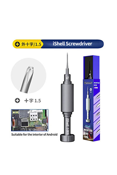 Choice3 مفك براغي فيليبس 1.5 ميكانيكي من آي شيل، صغير الحجم، مصنوع من الفولاذ...