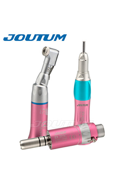 Choice 2 Holes pink kit Dental Low Speed Handpiece kit Straight Contra Angle ...