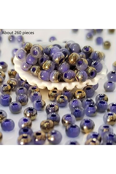 Choice9 4mm 8 DIY handmade jewelry materials with round beads, colorful beadi...