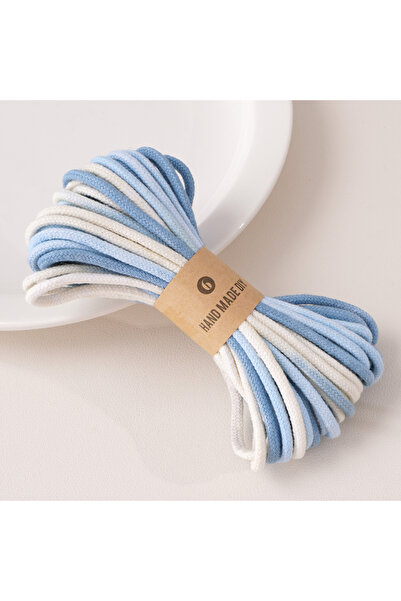Choice5 4mm 10m Style6 4mm 10m Colored Gradient Cotton Cord - For Bag Garment...