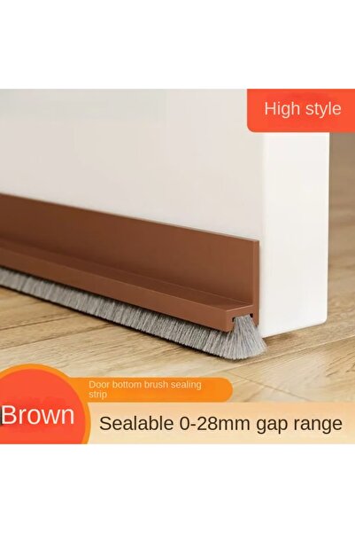 Choice3 شريط مانع للتسرب للأبواب من تشوان ماو، بني اللون، بطول 1 متر، 50 شريط...