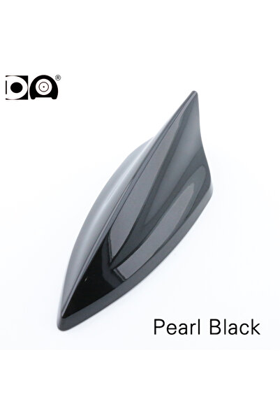 choice2 Pearl Black Universal 5D Shark Fin Antenna Car Radio Aerials FM/AM Si...