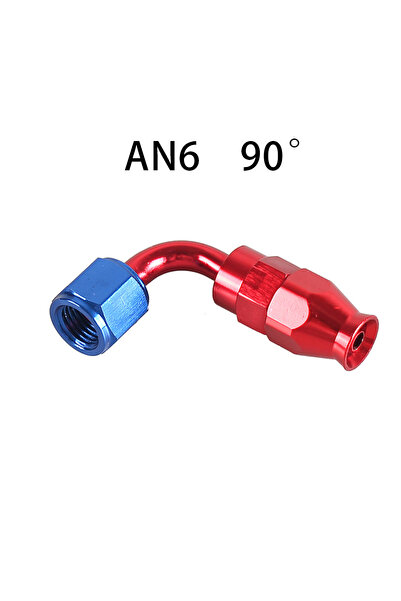 Choice18 AN6-90 AN4/6/8/10/12 Straight 0°/45°/90°/120°/180° Degree PTFE Oil F...
