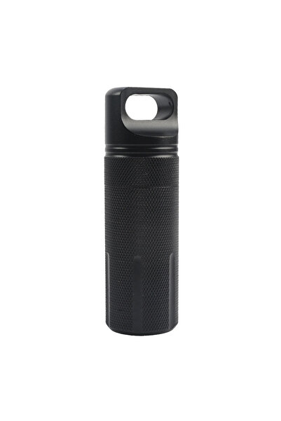 Choice6 علبة تخزين خارجية جافة من الألومنيوم الأسود، عبوة واحدة، محكمة الإغلا...