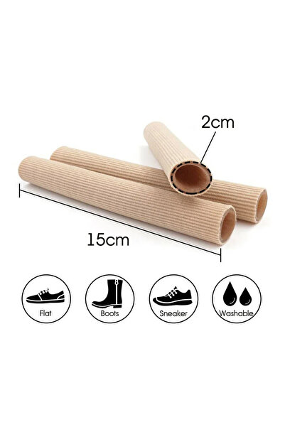 Choice1 W518B-M-1pc Elastic Fiber Gel Toe Protectors - Non-slip Silicone Fing...