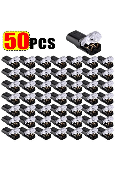 choice2 Brown 2 Pin Way Plug Waterproof Electrical Connector Car Wire Cable A...