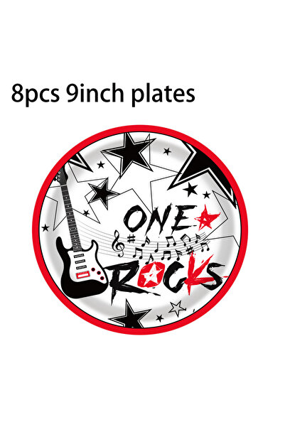 Choice طقم أدوات مائدة للاستخدام مرة واحدة من كريزي آر كي بارتي، 8 قطع، 9 بوص...