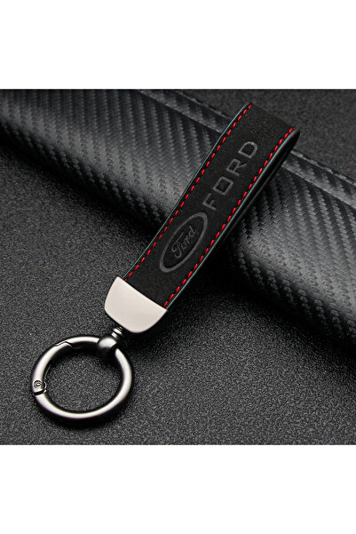 choice2 سلسلة مفاتيح فاخرة من جلد شعار سيارة فورد FPM، حلقات مفاتيح، حامل مفا...
