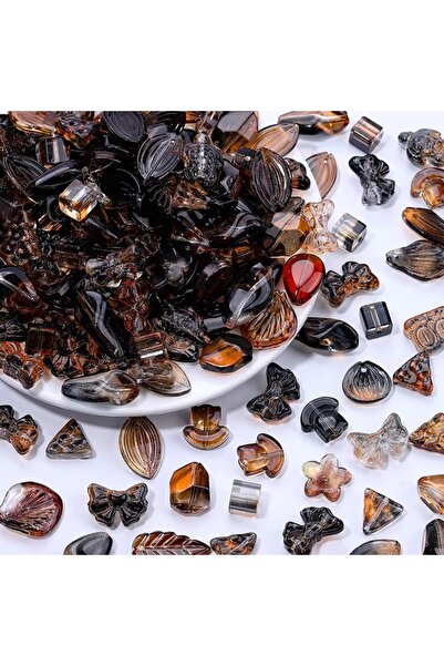 choice2 خرز زجاجي بأشكال متنوعة، وزن 50 غرام/عبوة، خرز فاصل سائب لصنع المجوهر...