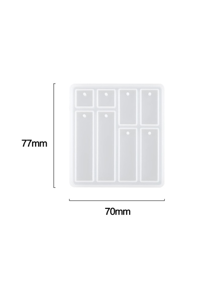 Choice6 06 New Earring Pendant UV Crystal Epoxy Silicone Mold Geometric Trian...