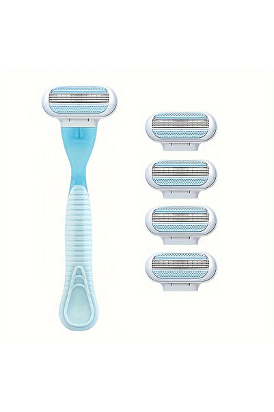 Choice1 مقبض واحد، 3 شفرات، 4-24 قطعة، رأس ماكينة حلاقة نسائية بثلاث طبقات، م...