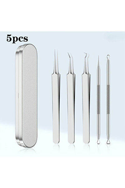 Choice1 5pcs 15pcs Facial Cleansing Beauty Tool Set Stainless Steel Pliers Ce...