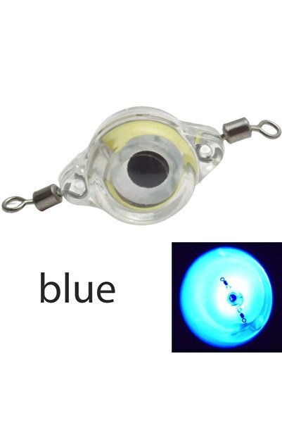choice2 Blue 1 piece of LED small fish eye mini fish lure light underwater fl...