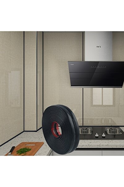 choice2 شريط لاصق ذاتي أسود اللون، بطول لفة واحدة/3 أمتار، لتزيين زوايا الجدر...