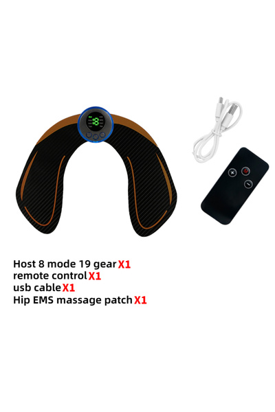 choice2 جهاز تحفيز العضلات الكهربائي اللاسلكي EMS لتقوية عضلات الأرداف والورك...