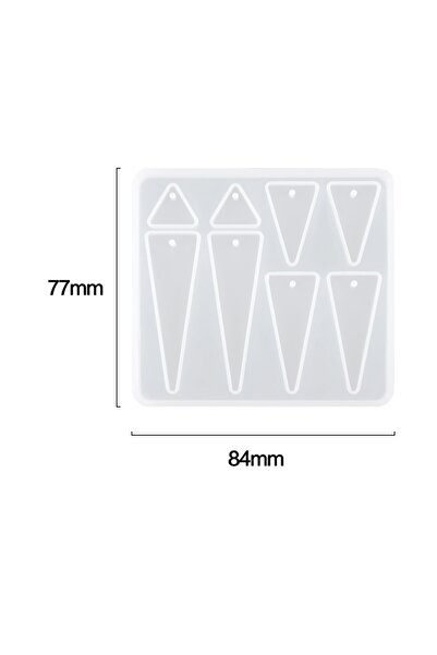 Choice1 05 قلادة أقراط جديدة من السيليكون الإيبوكسي المقوى بالأشعة فوق البنفس...