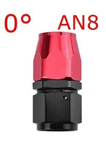 Choice8 محول طرف خرطوم دوار من الألومنيوم AN8-0 AN4/AN6/AN8/AN10/AN12 مستقيم ...
