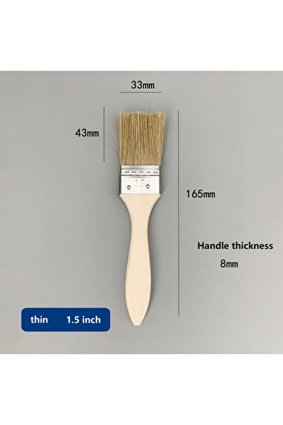 Choice19 2 pcs style c Thick-handled and thin-handled paint brushes are avail...