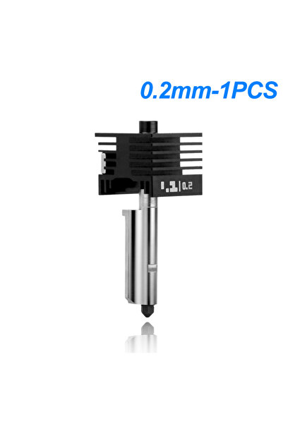 Choice10 0.2 1Pcs Upgraded Hotend For Bambu Lab P2S 0.2 0.4 0.6 0.8mm Hardene...