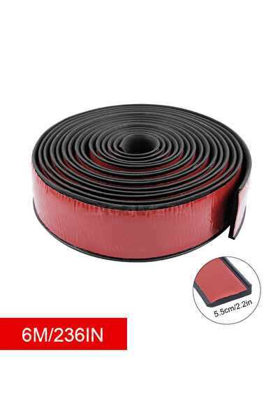 Choice1 5.5cmX6m SEAMETAL Universal Fender Flares Car Wheel Arches Wing Expan...