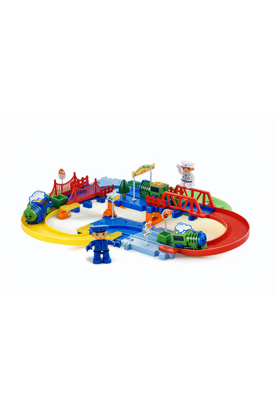 TUFY TOYS KALE MACERASI OYUNCAK TREN SETİ