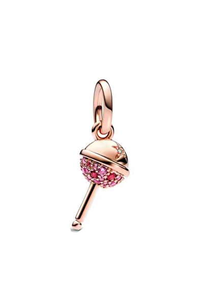 Choice44 B4243 2025 Hot Sale Charms Planet Bead 925 Sterling Silver Rose Gold...