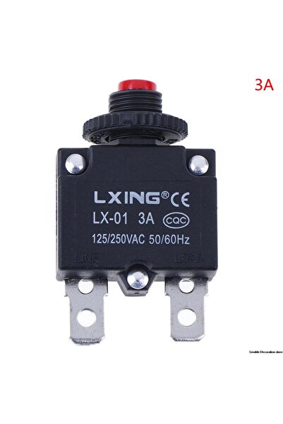 choice2 3A 3-8A 10/15/20/30A Circuit Breaker Overload Protector Switch Fuse T...