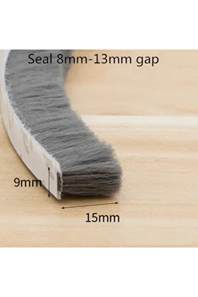 Choice11 شريط عازل مقاوم للرياح رمادي اللون بطول 10 أمتار (9 × 15 بوصة) - شري...