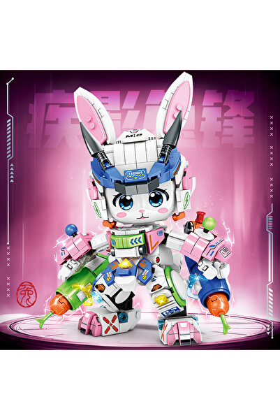 choice2 أرنب جديد 2025 | طقم بناء ميكا باندا | لعبة نموذج مفصلية | للأعمار من...